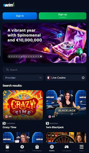 sign up sign in at 1win casino Indonesia sign up sign in at 1win casino Indonesia